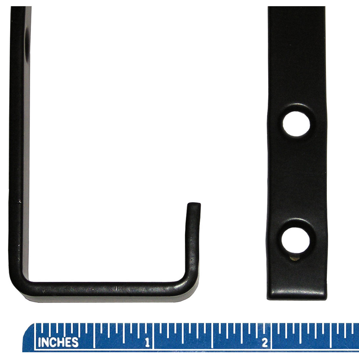 1-1/4″ Bunk Bed Ladder Hooks Black Finish over 11 ga. Steel 1/2″ W x 3-1/2″ High