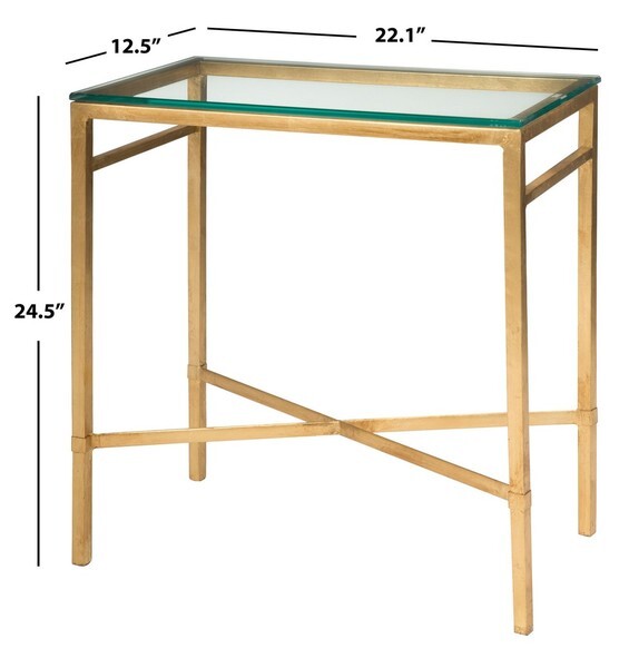 Safavieh VIGGO CHAIRSIDE TABLE, Reduced Price 2172751843 AMH8300A