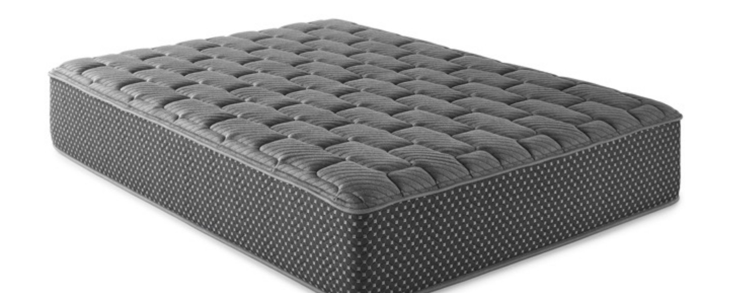 13-inch Firm Hybrid Mattress, Gray | Made in USA | Adjustable Base Compatible