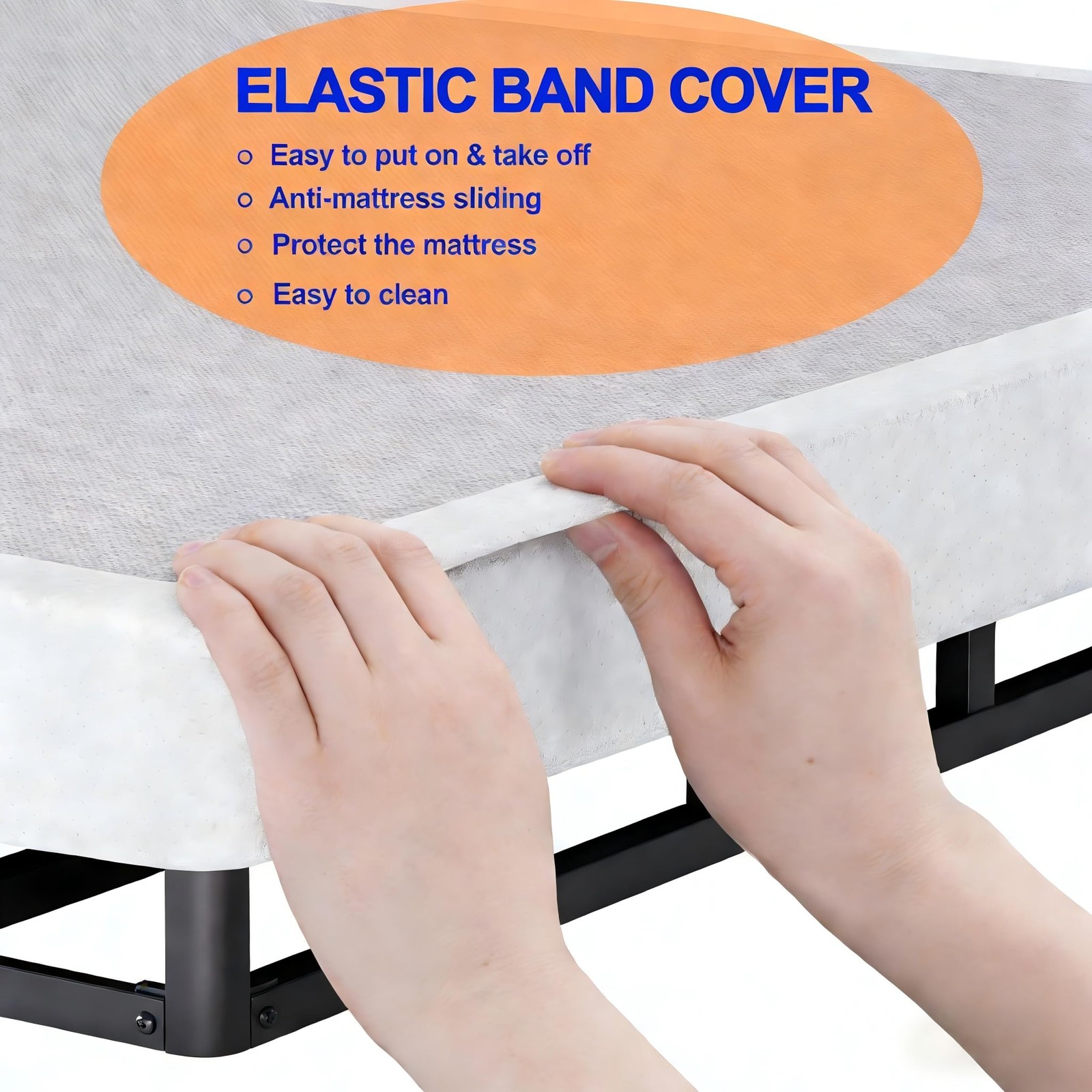 Queen Box Spring 5″ Low Profile Mattress Foundation