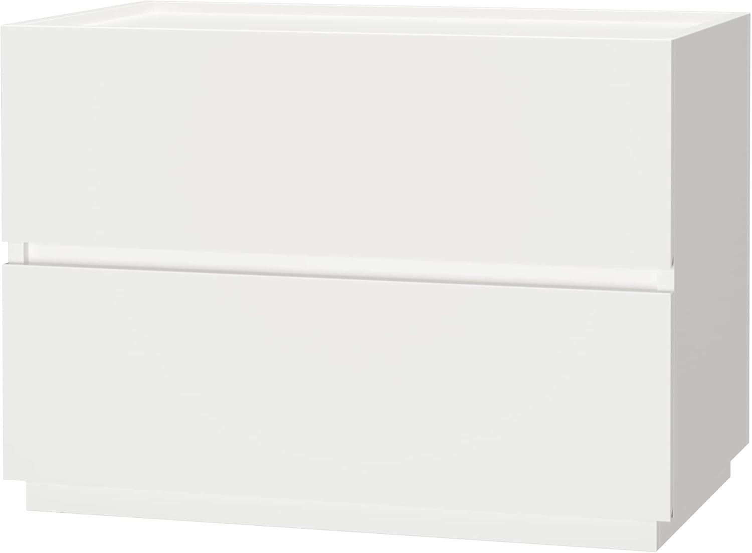 Stackable 2 Drawer Dresser, Multi-Purpose Storage Closet Cube Dressers for Bedro