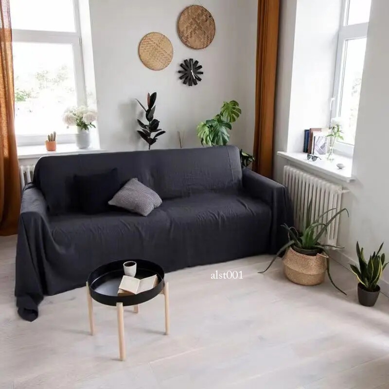Premium Quality Sofa Slipcover 100% Linen Sofa Cover Soft Couch Chair Cover