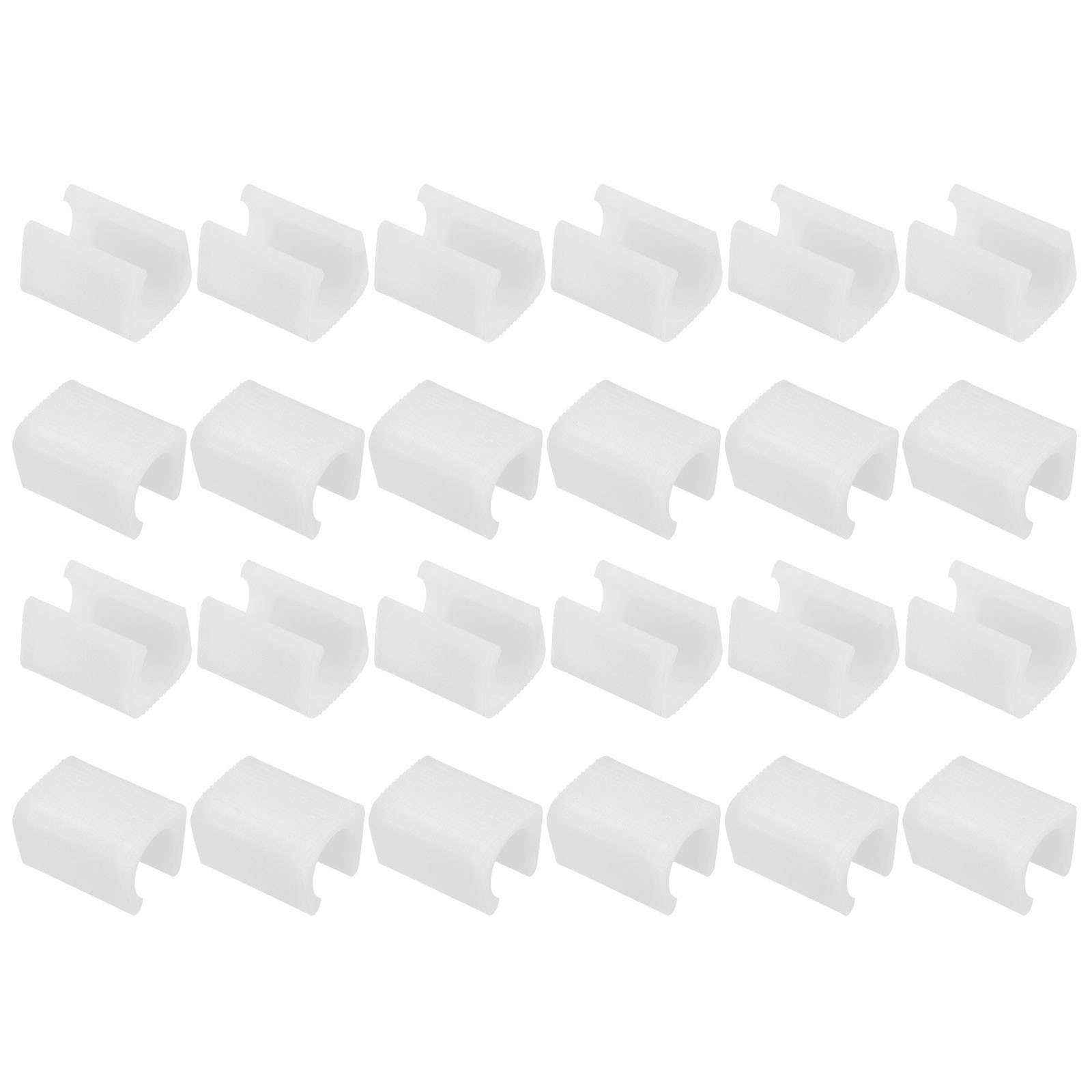 24Pcs Chair Leg Caps, 0.63″ Office Chair Floor Protectors, White