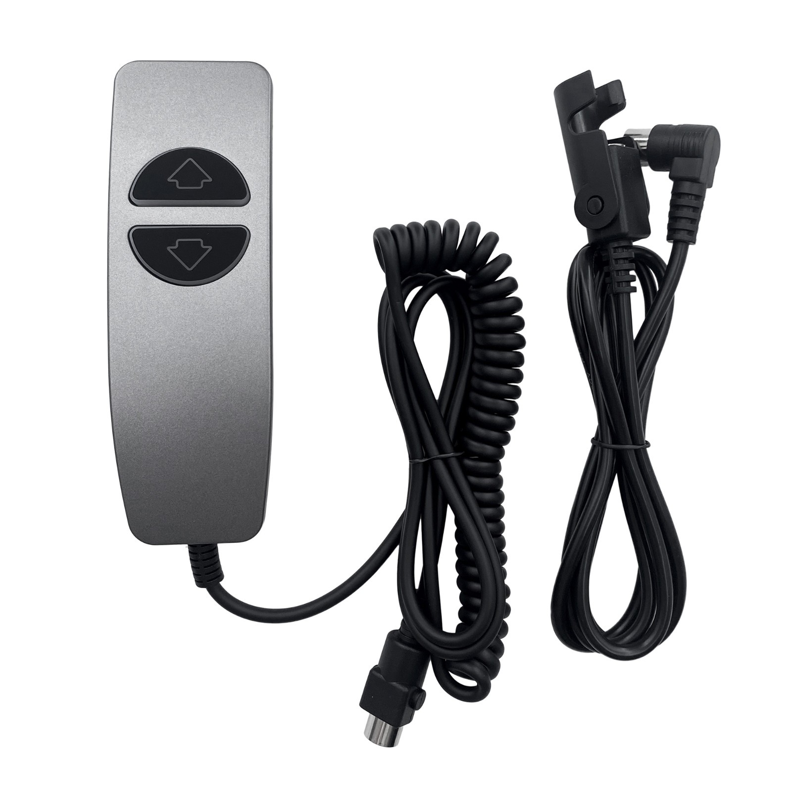 Grey 2 Button 5 Pin Lift Chair Handset Power Recliner Remote Hand Control