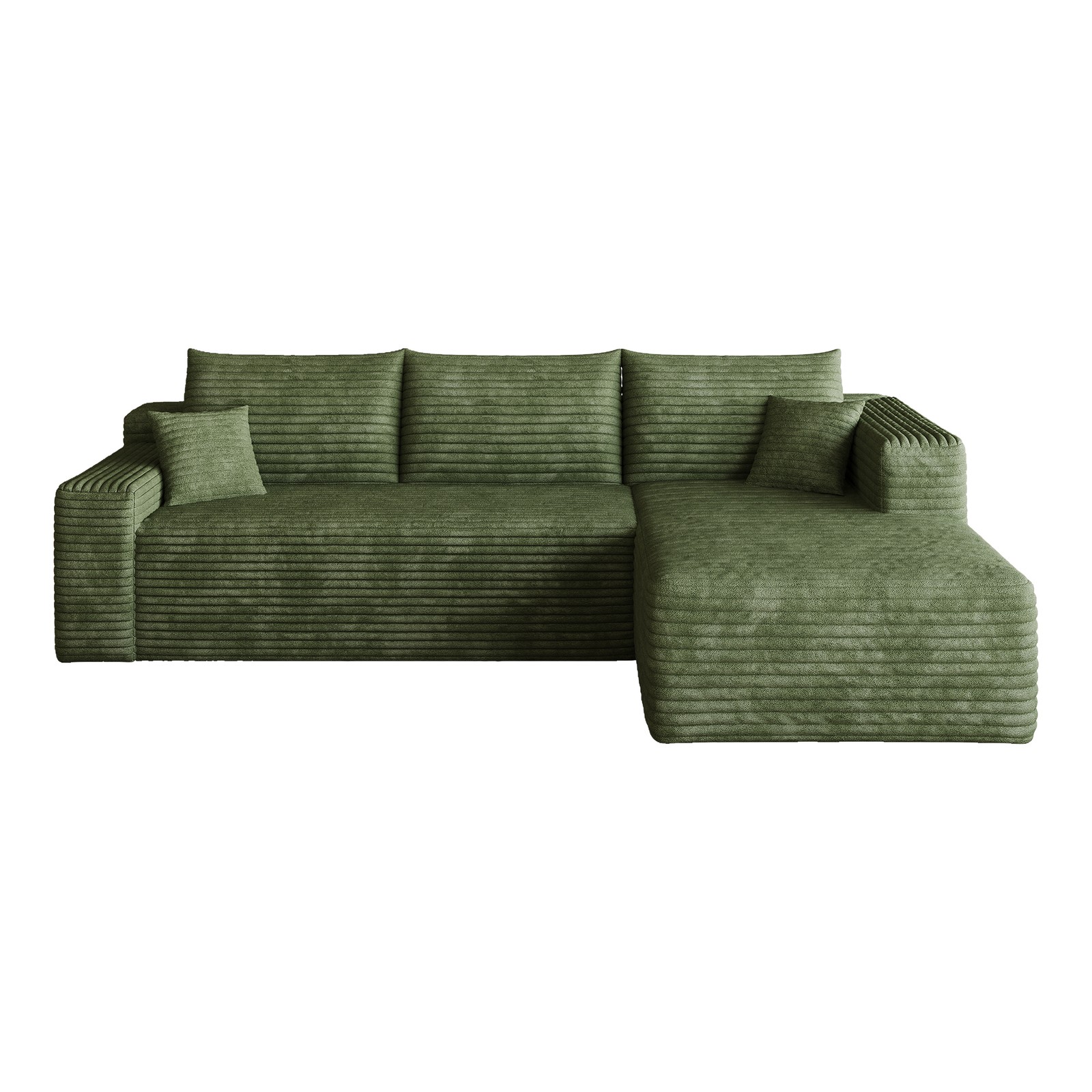 95″ Cloud Sectional Sofa,Modern Minimalist Upholstered Couches, Comfort U Shaped