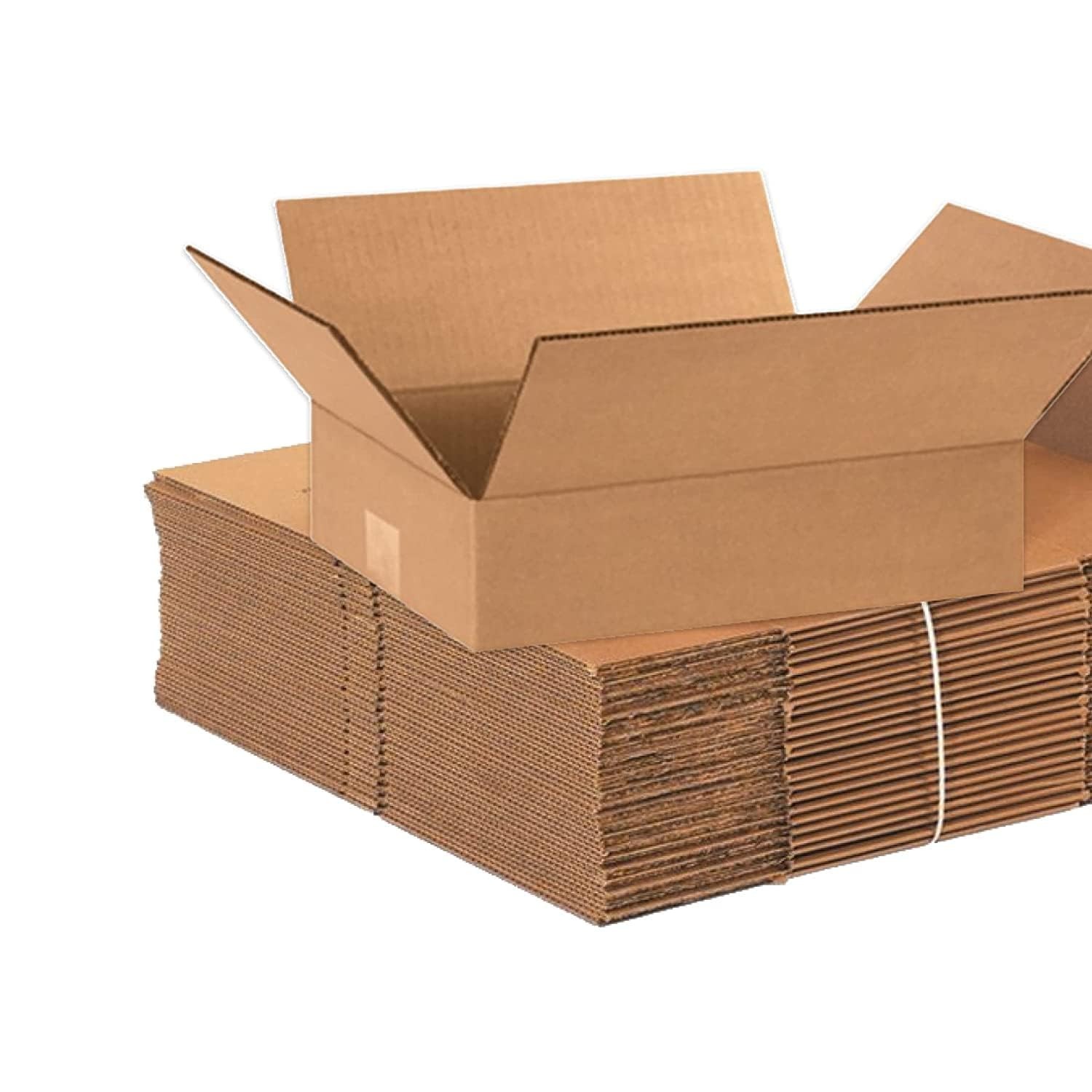 Box Usa Aviditi Moving 12 X 8 X 3 Flat Corrugated Cardboard –