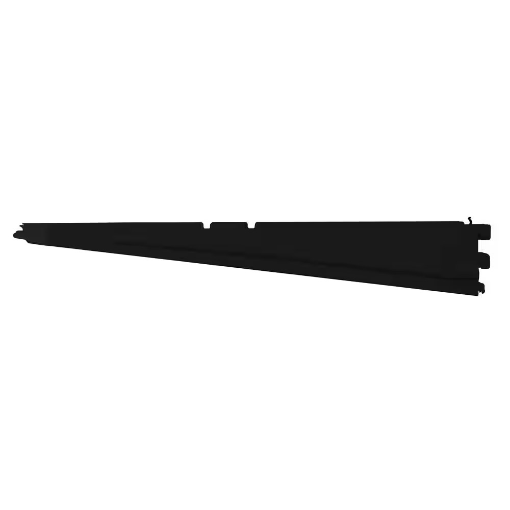20 In. Black Heavy Duty Shelf Bracket