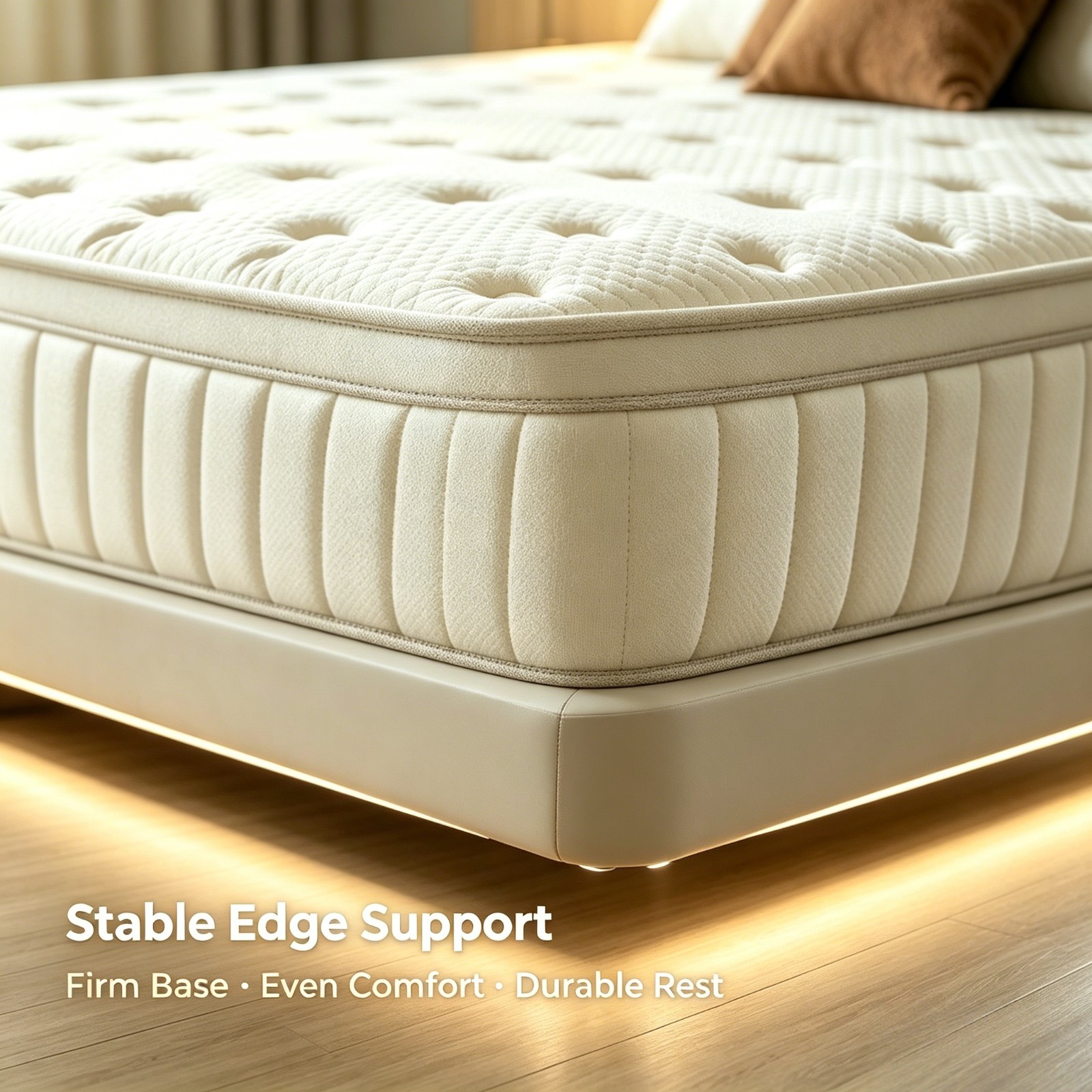 10-12-14″ Pocket Spring Mattress Memory Foam Twin Full Queen King Bed In A Box