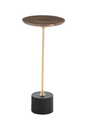 Arteriors Fitz 10 Inch Diameter Iron Top Accent Table 2654