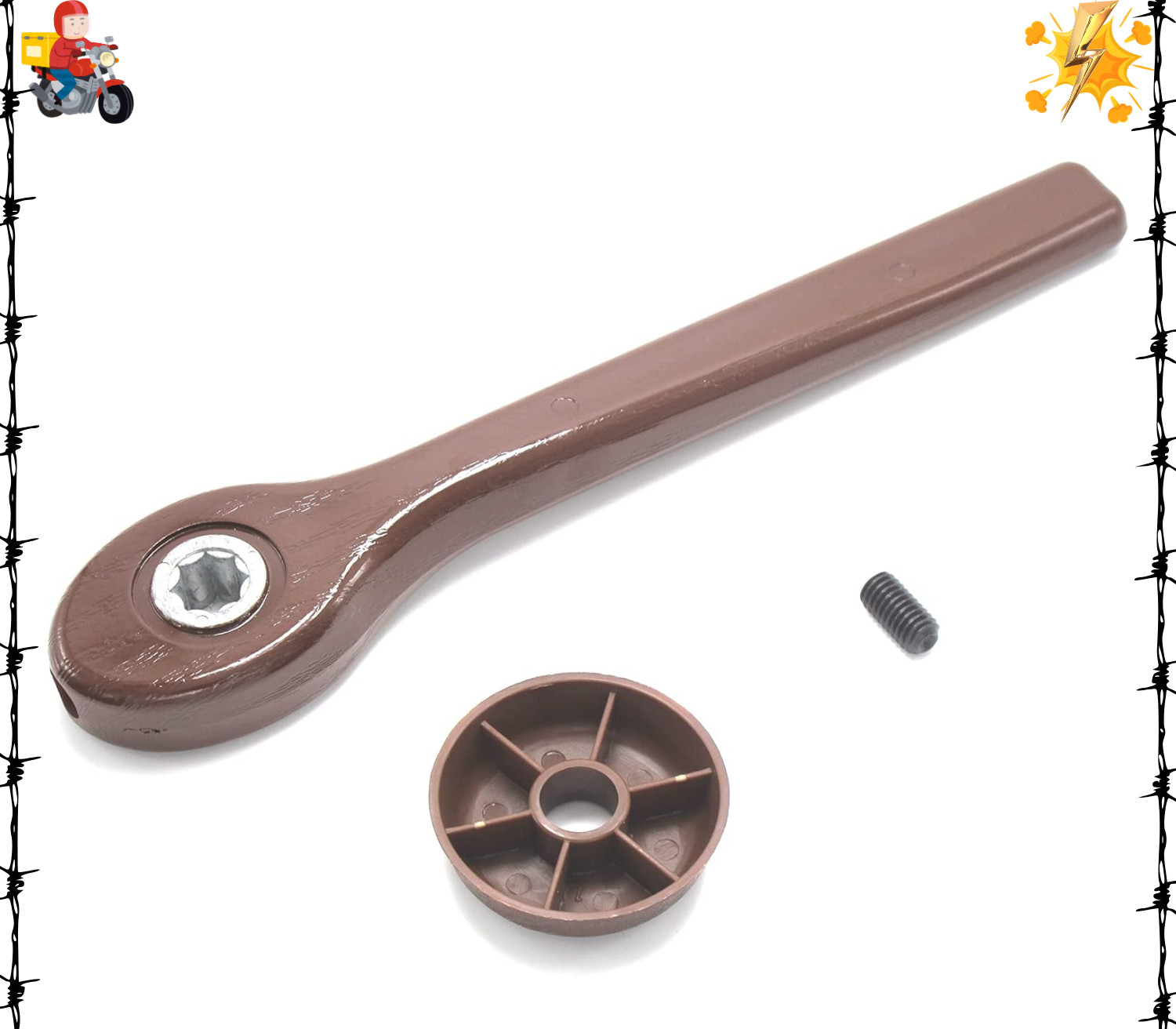Durable Lever Style Recliner Handle Fits Lazy Boy Star Hole Easy to Install New