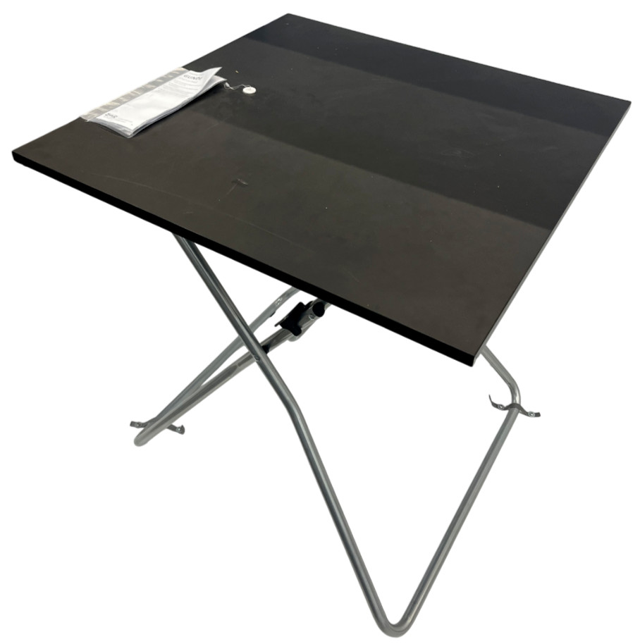 Brand New IKEA GUNDE Folding Table Black 67×67 cm (26 ⅜x26 ⅜ “) 005.468.97
