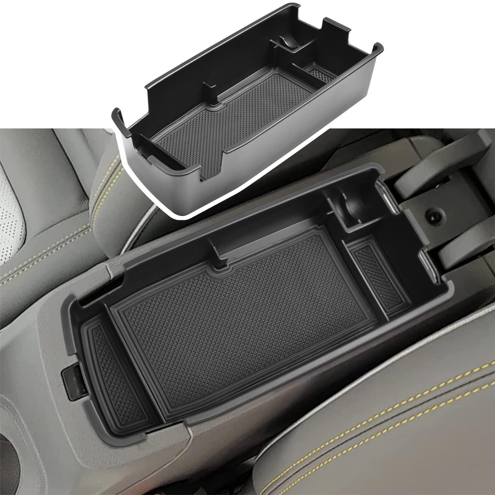 EDBETOS Center Console Organizer Tray Compatible with Chevy Bolt EUV Bolt EV …