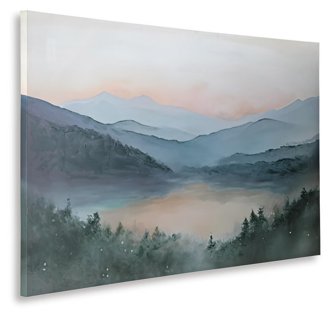 Signature Design by Ashley Vernmont Canvas Art Landscape Canvas Art for Living