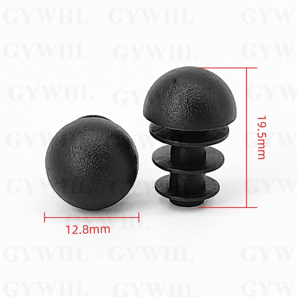 Plastic Chair Leg Caps Pipe Plug Tube End Caps Domed Inserts for Furniture Legs