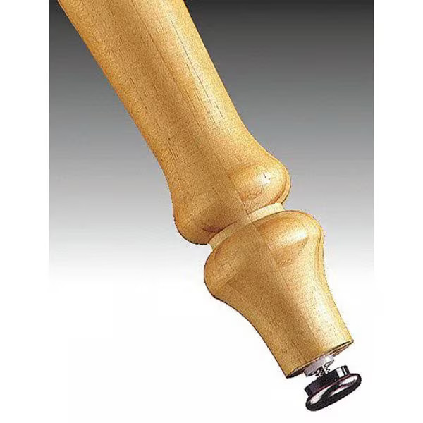 Manufacturer Varies Leveling Glides, Screw-In, Rd, 1-1/4″, PK24 9451