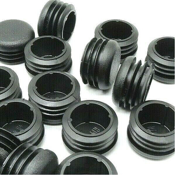 1-1/4″ OD LDPE Tube End Caps – USA Round Inserts for Frames Racks Benches Shop