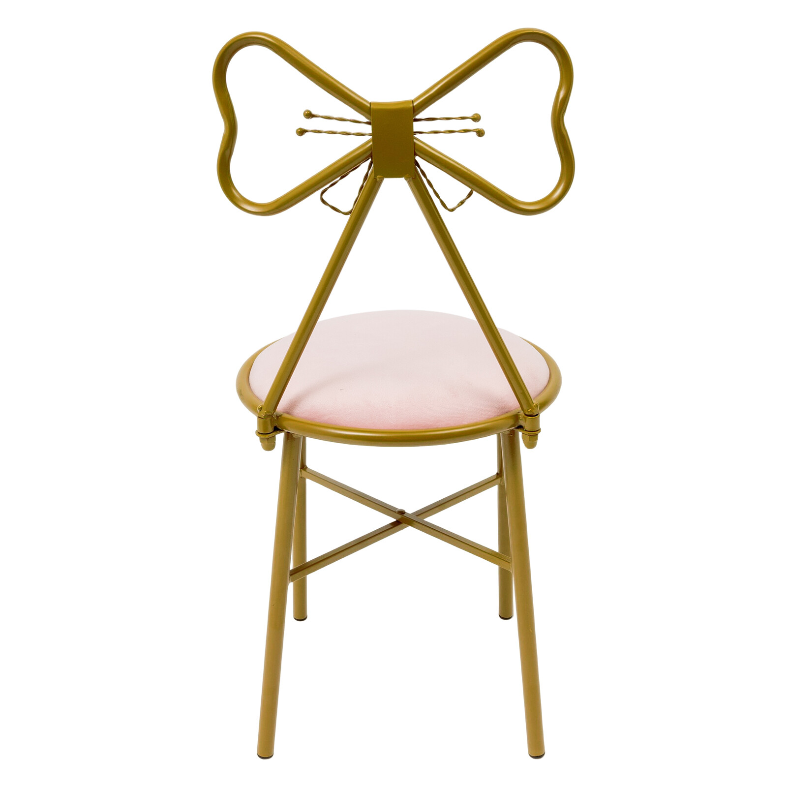 Modern Simple Dressing Table Makeup Chair With Stool Pink Vanity Velvet Chair