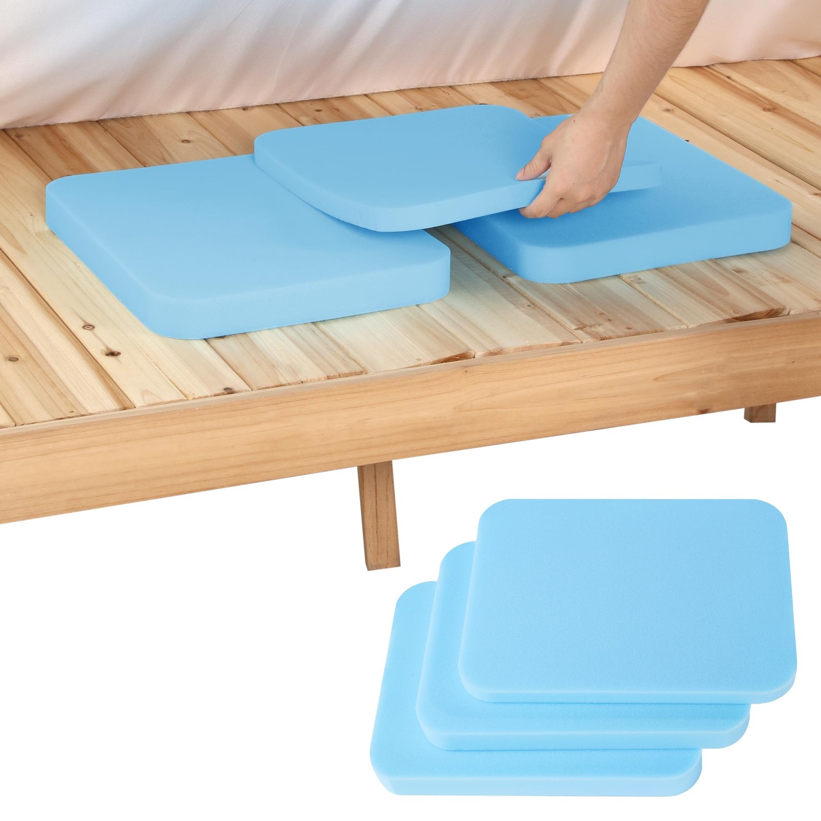 Sagging Mattress Support 3 Piece High Density Foam Kit Layered Fix Sinking Bed