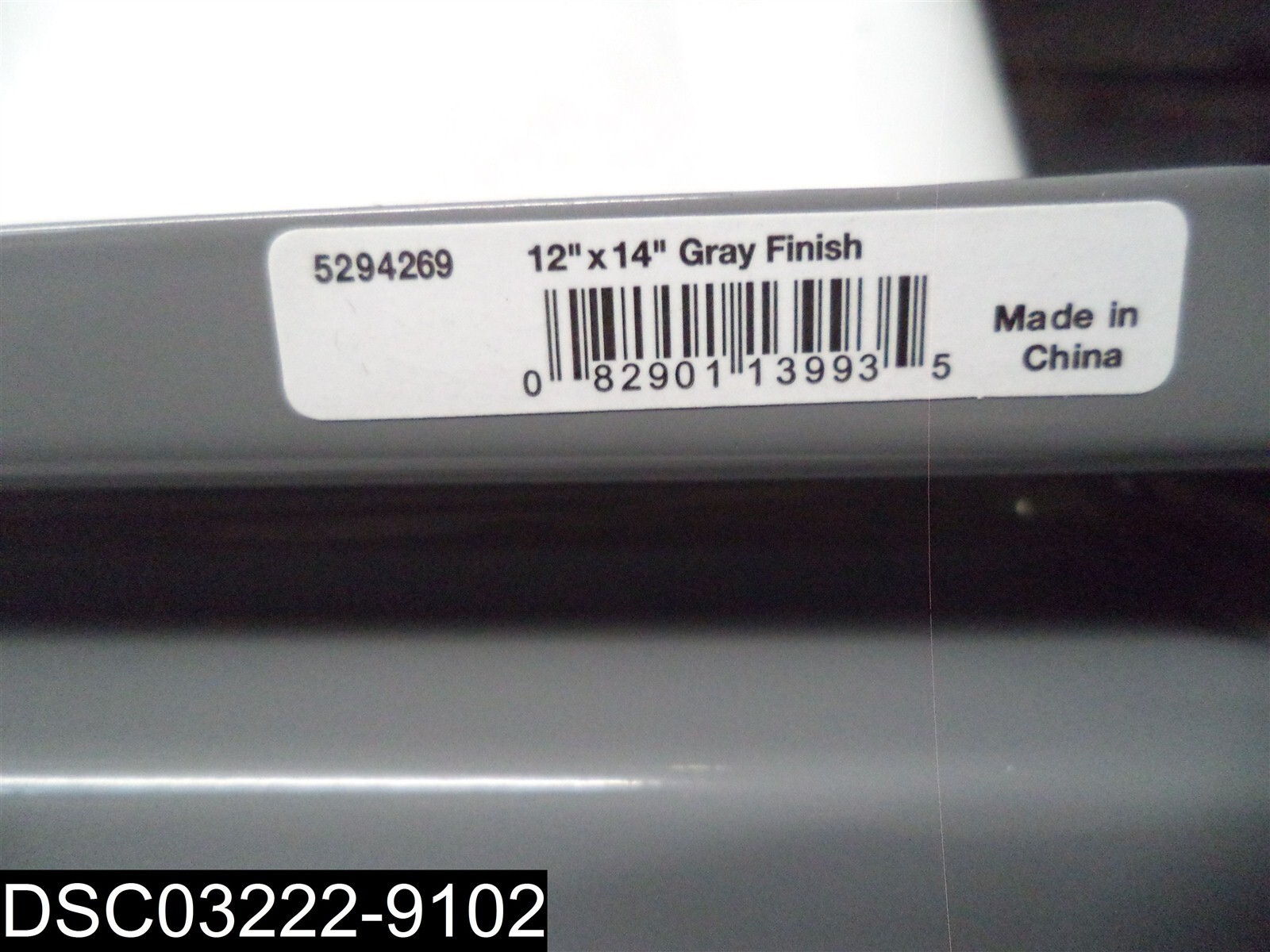QTY=10: 5294269 Shelf Bracket 12″ x 14″ 100 Lb Steel Gray