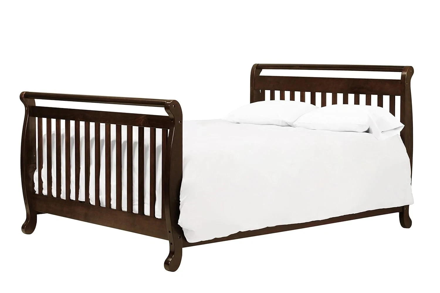 DaVinci M4799 Twin Full Bed Conversion Kit Espresso for Emily Kalani Anastasia C