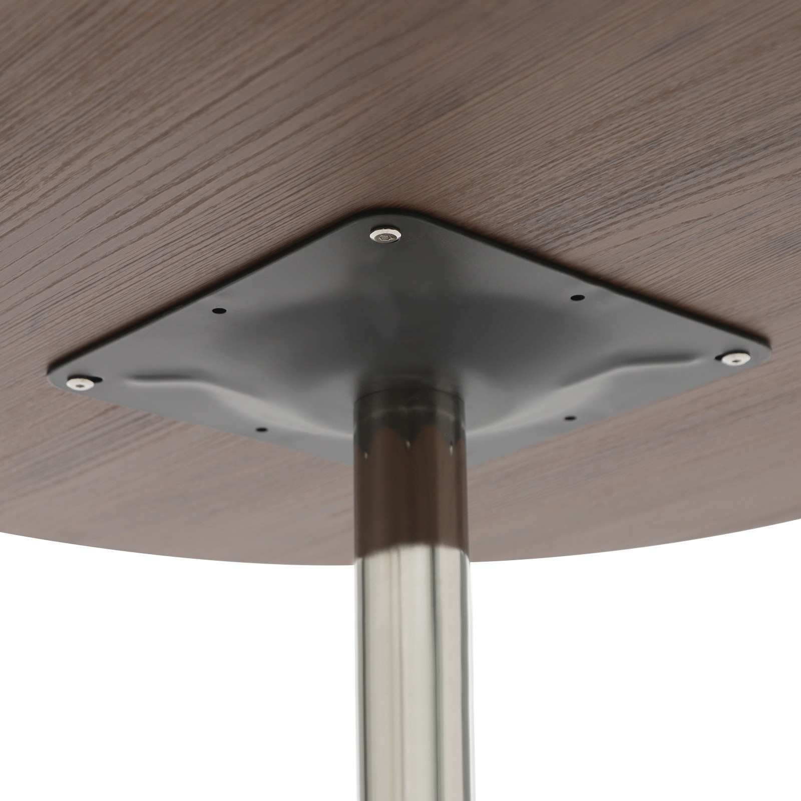 Round Table 27.5″ Dia Particleboard Dinner Table For Apartment Cafe 40kg max.