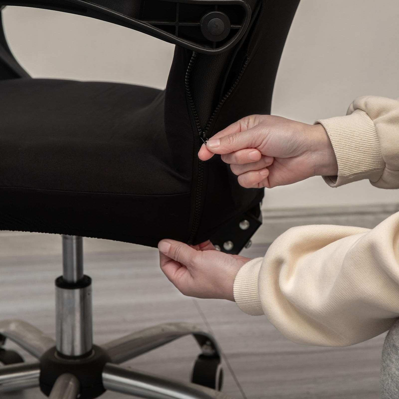 Office Chair Cover – Universal Stretch Desk Chair Cover, Computer Chair Slipc…