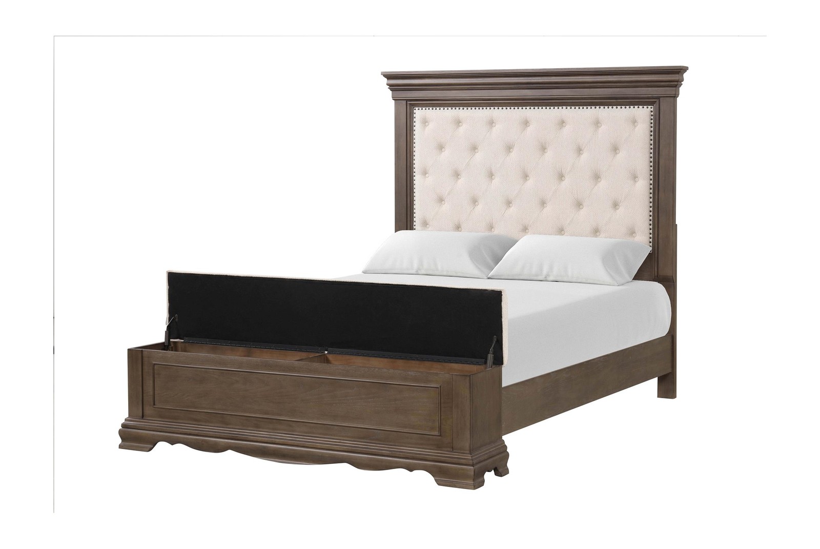 Glory Furniture Stirling G08300A-FB Full Bed Brown with Gray undertones