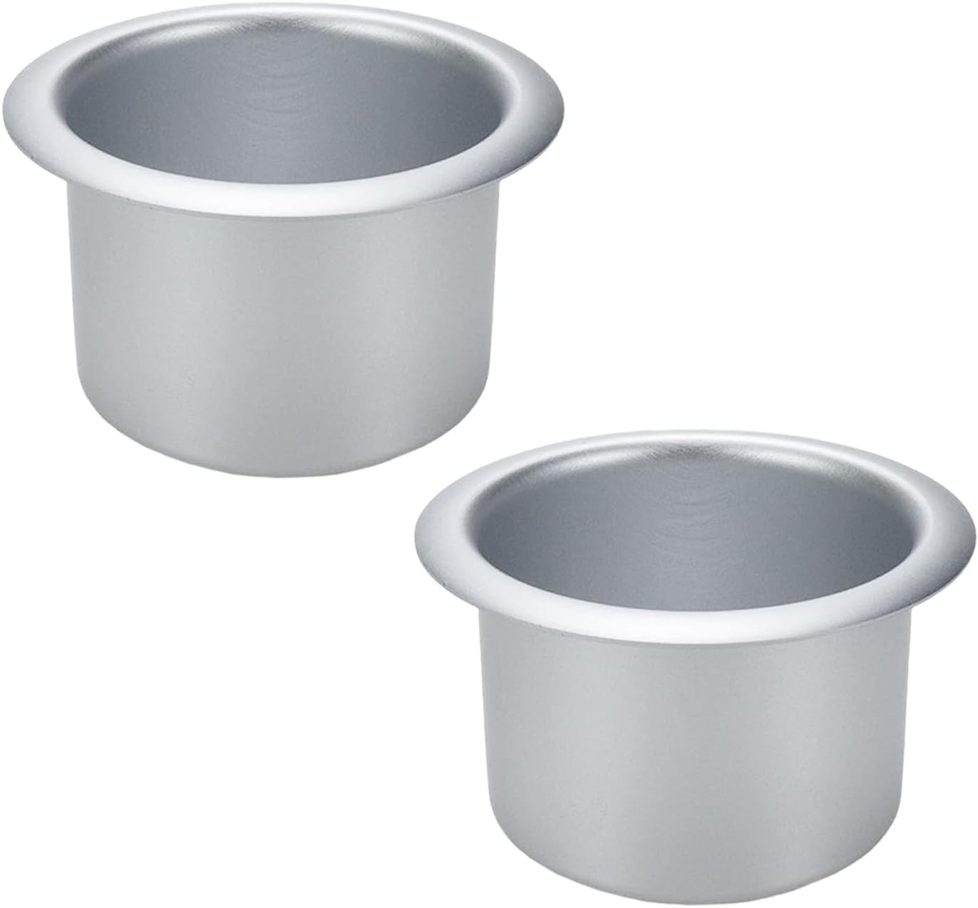 2 Pcs Aluminum Alloy Cup Holders Replacement Cup Holder Inserts for Boat