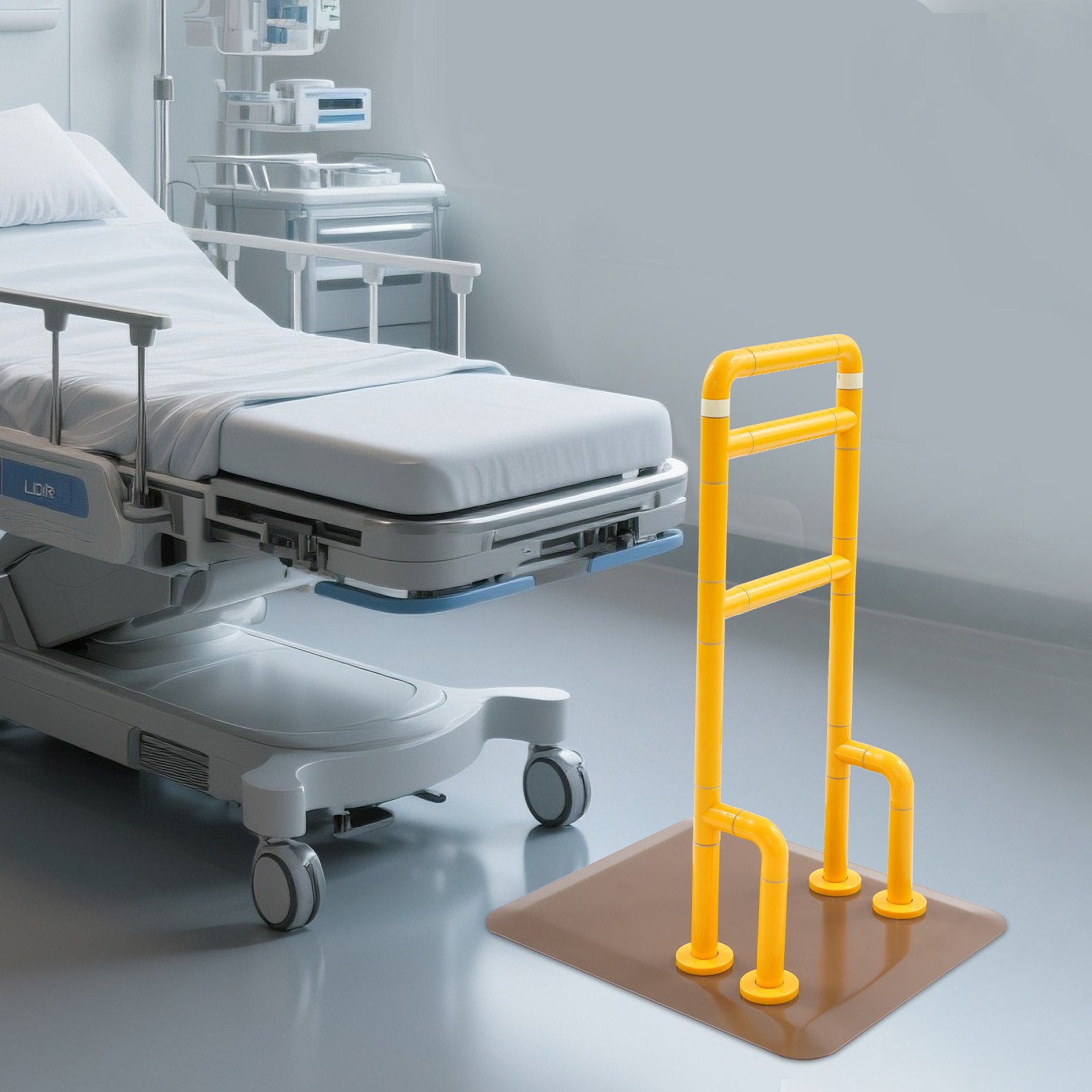 Modern Sofa Stand-up Assist Rail Handrail Anti-fall Bed Lift Assist Yellow