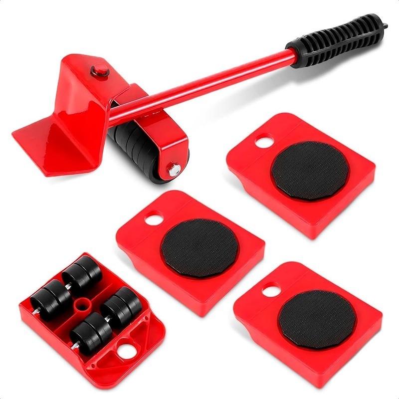 Furniture Lift Mover Tool Set,Movers with Adjustable Height Lifting Tool Lever