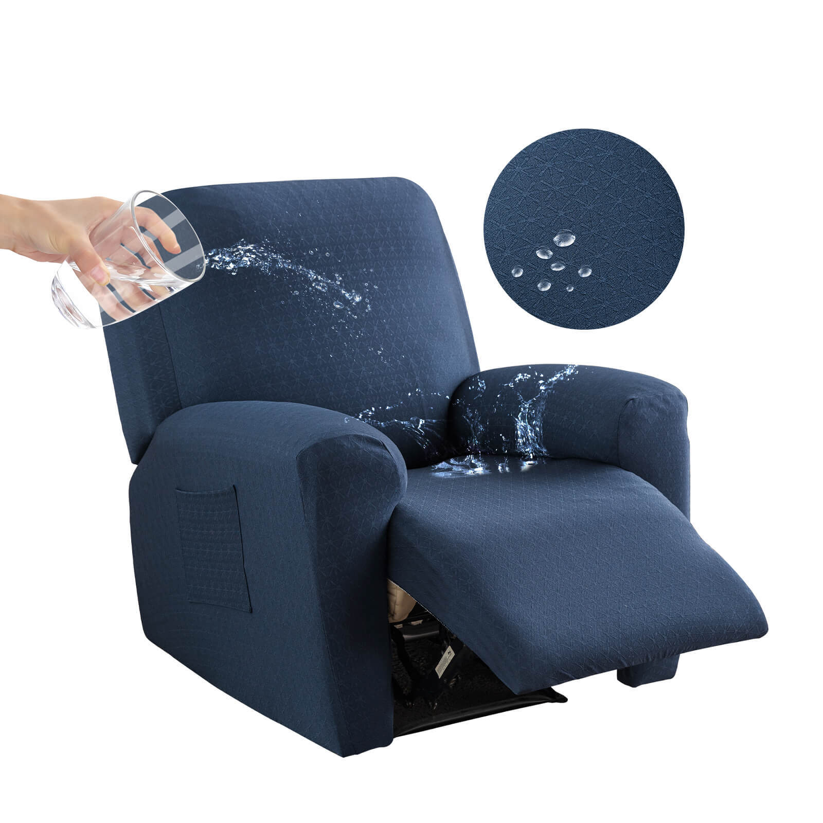 Stretch Recliner Chair Slipcover Lazy Boy Sofa Cover US Stock