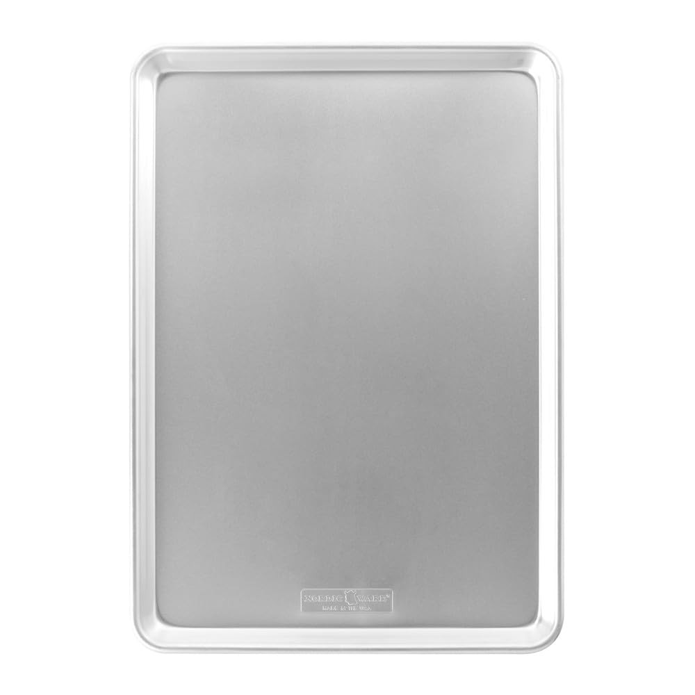 Nordic Ware Extra Large Baking Sheet, 21 x 15 inches, XL Big sheet pan Natural U