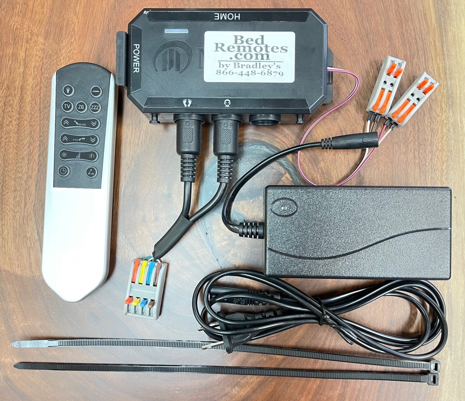 Remote Control Replacement Kit for Tempur-pedic Ergo Plus/Premier/Grand Bed Base