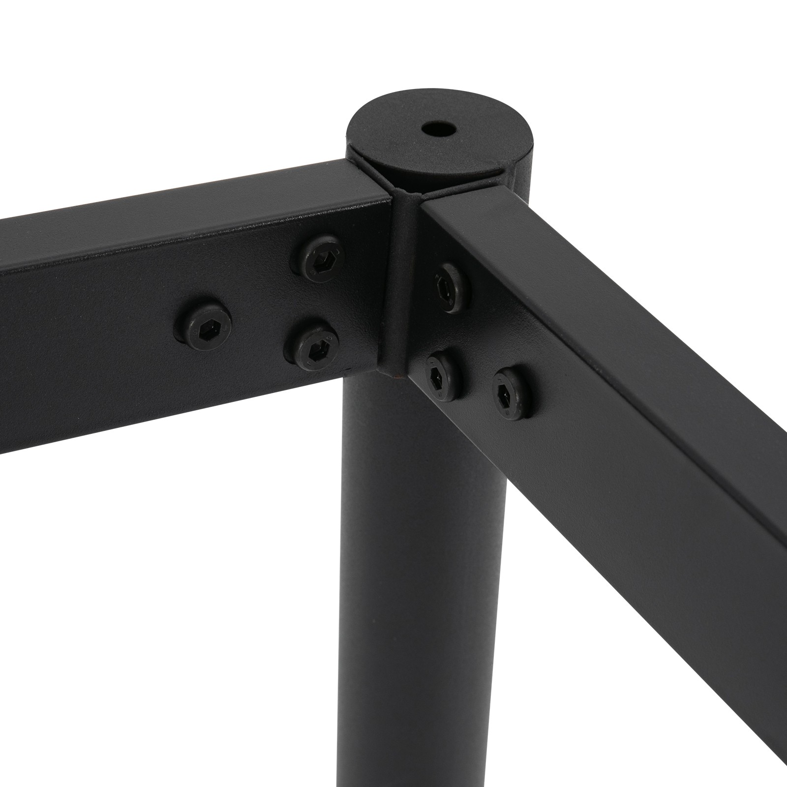 Industrial Metal Table Legs Metal Furniture Legs W/ Suction Cups 107*56*72.5cm