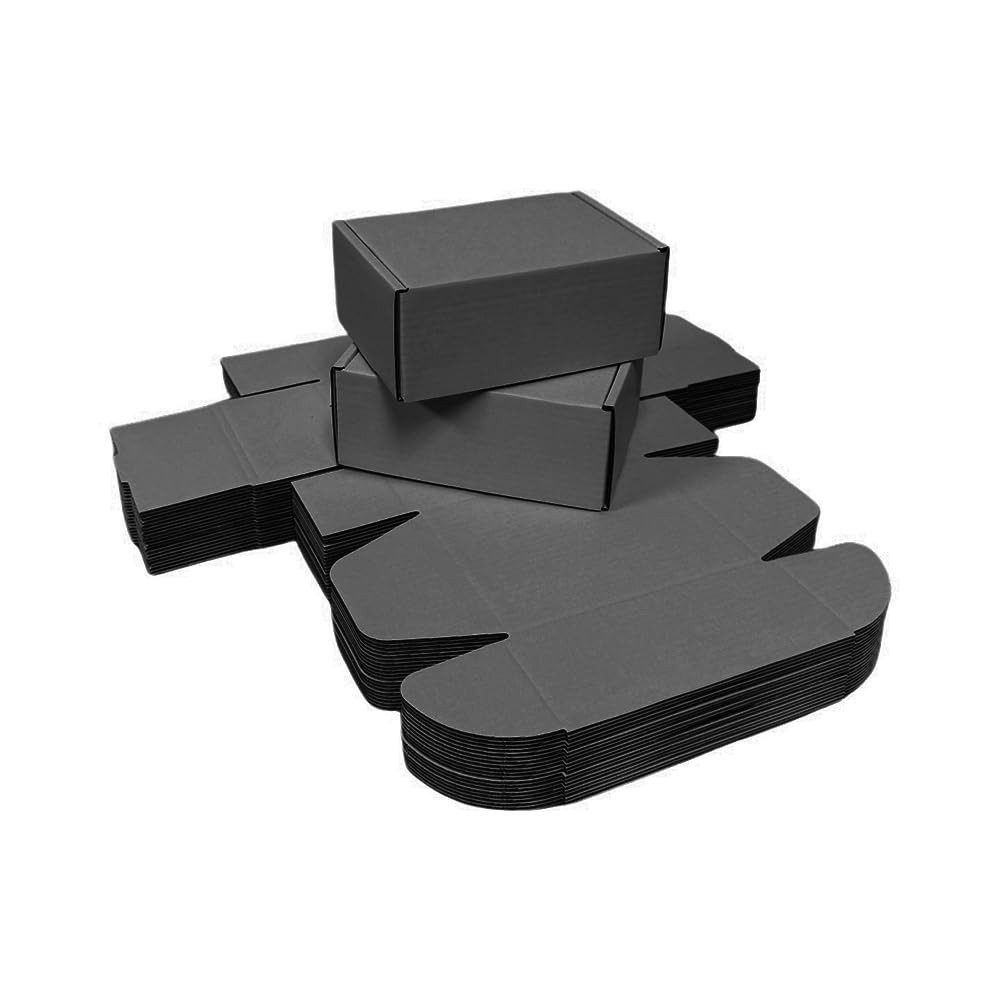 Generic 50 Pcs 4.3 X 3.1 X 2 Inches Corrugated Cardboard Gift Boxes Recyclable
