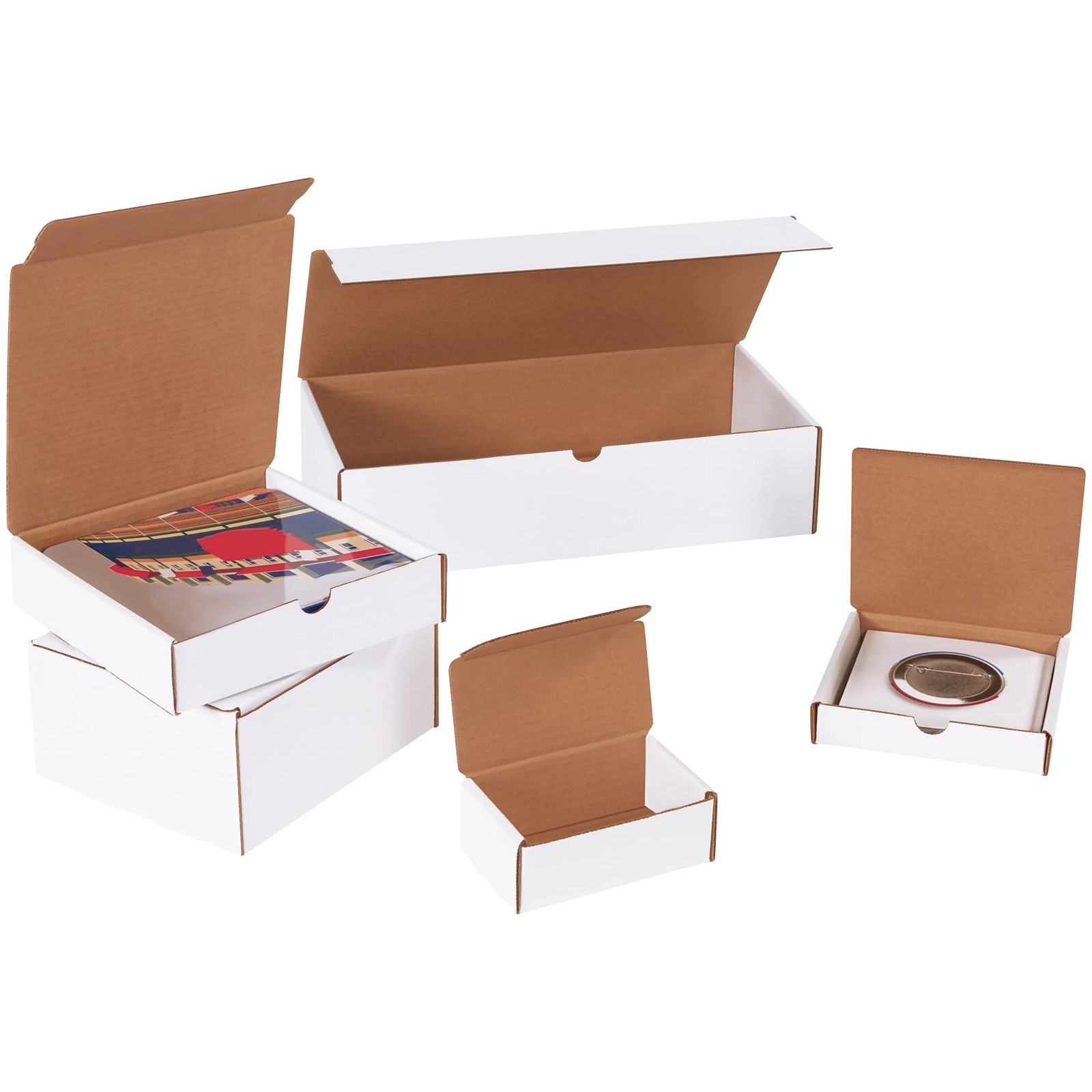 Box Usa Usa Bml973 9L X 7 1/2W X 3H White Pack Of 50