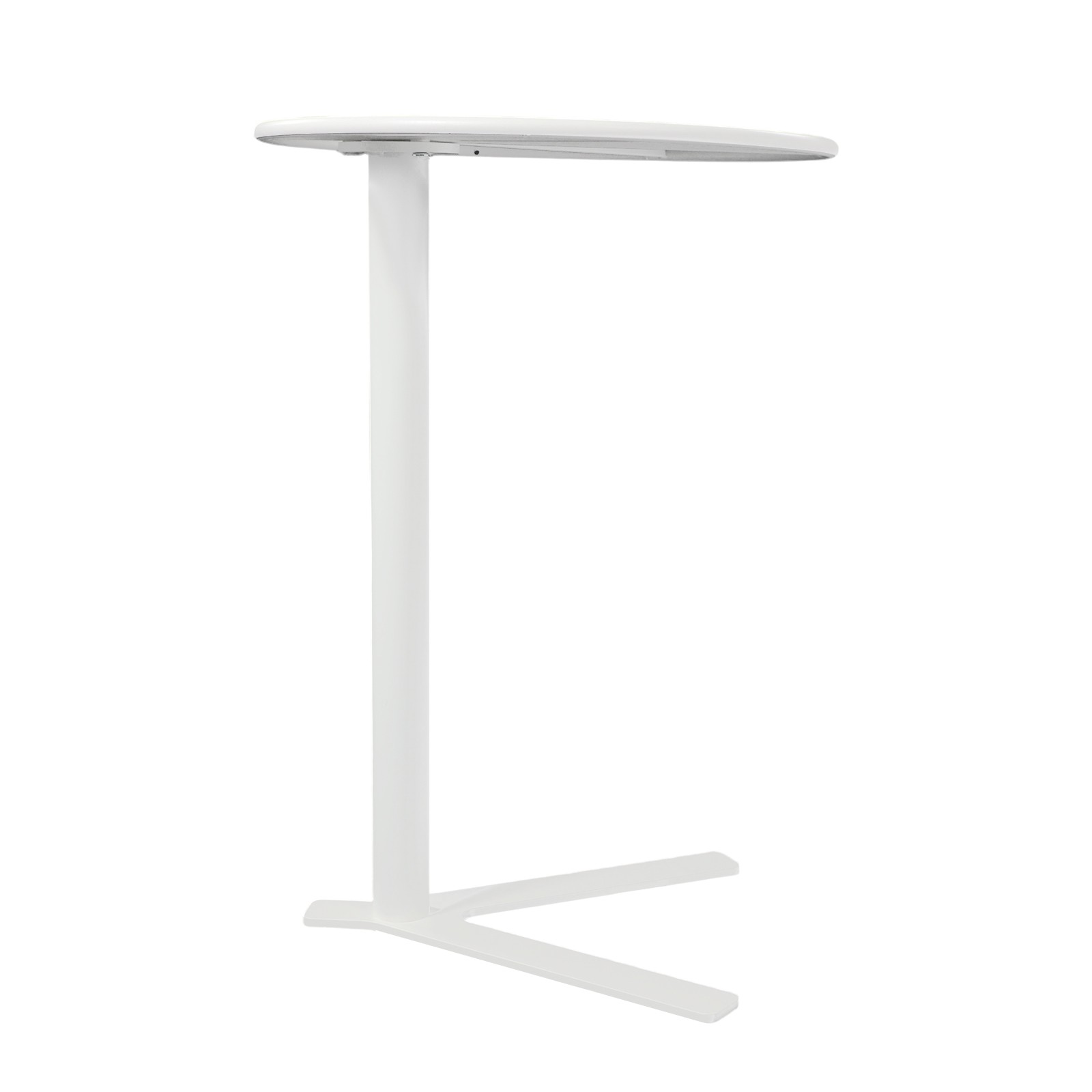 Round Side Table with Y-shaped Base, Side Table 69cm/27in Height
