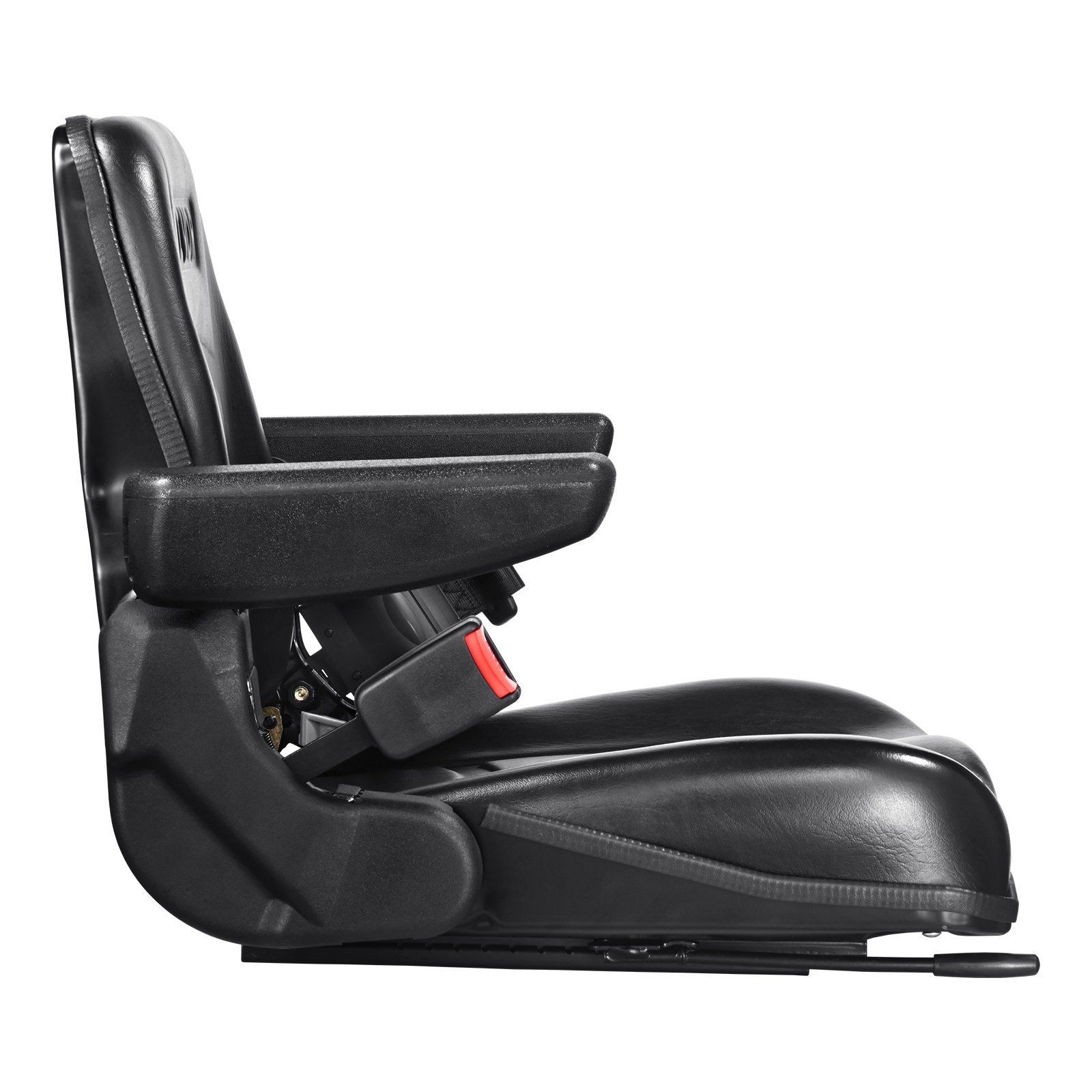 Fold-Down Seat 6.3-13.4in Slot Adjustable Back & Armrests & Seatbelt