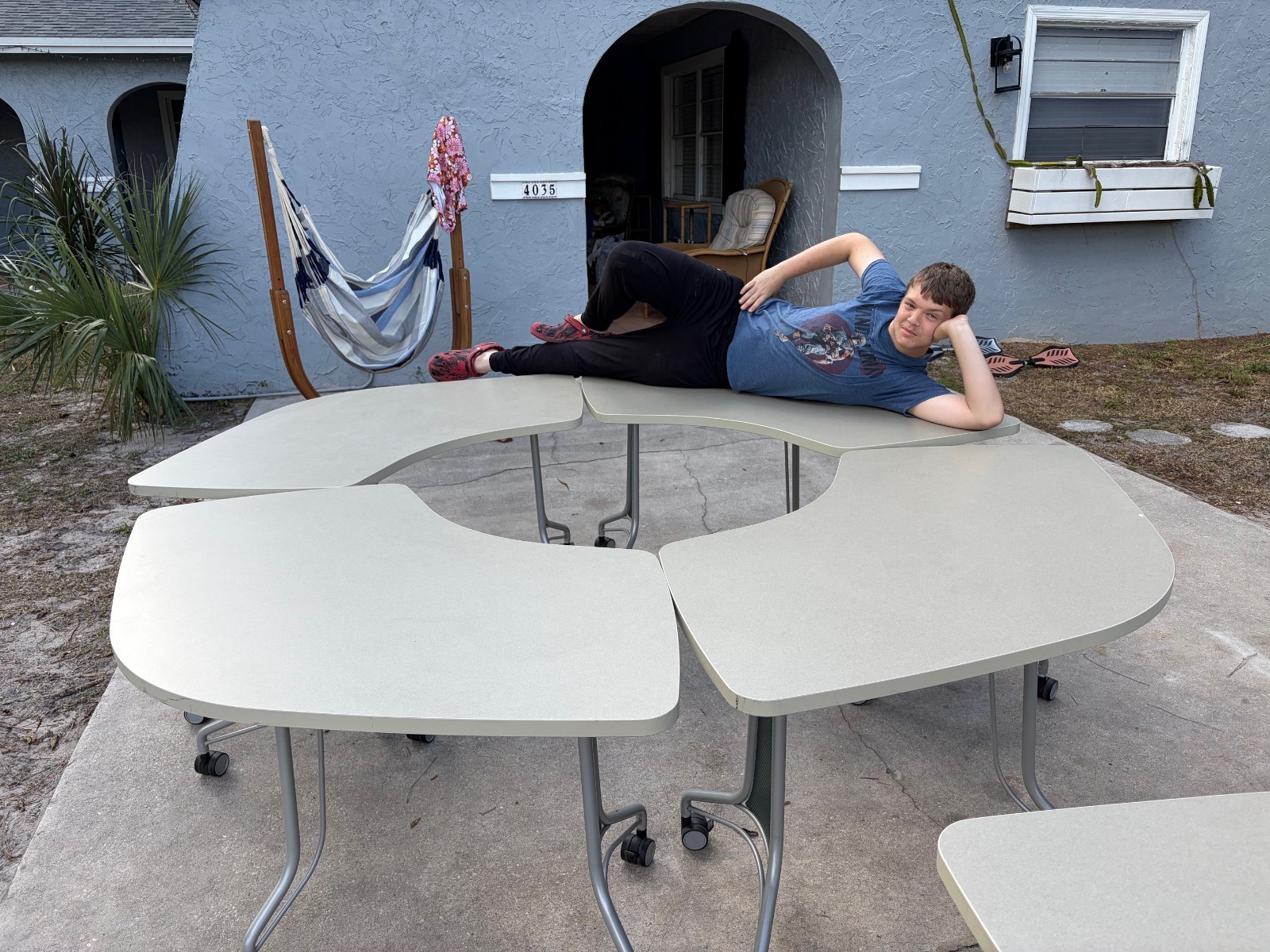 KI Enlite Collaboration Tables Student Desks Nesting Group Homeschool
