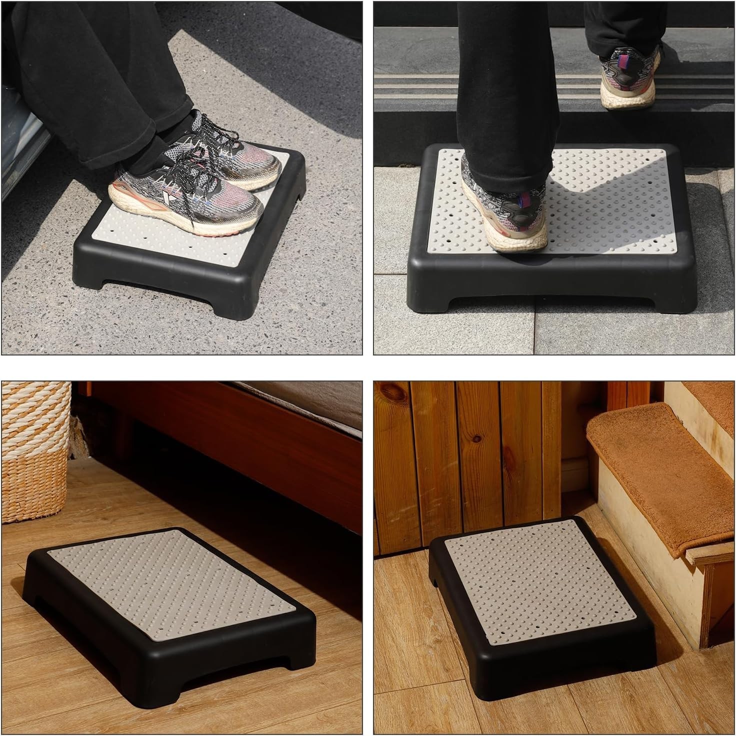 Non-Slip Step Stool | Portable 400 lbs Capacity Platform for Every Home