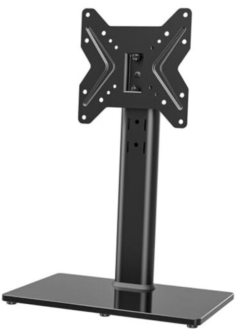 Universal Swivel TV/Table Top TV Stand for 19 to 43 inch TVs with 90 Degree