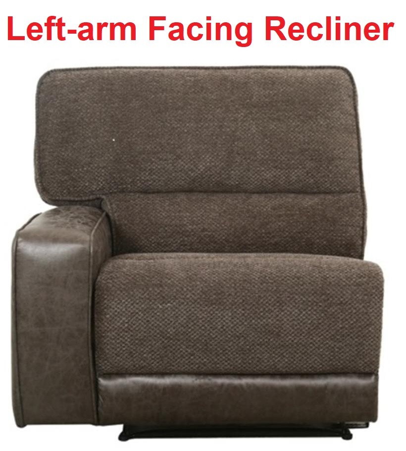 Ashley Furniture Dunbarton Cocoa Modular Reclining Sectional – Choose Size