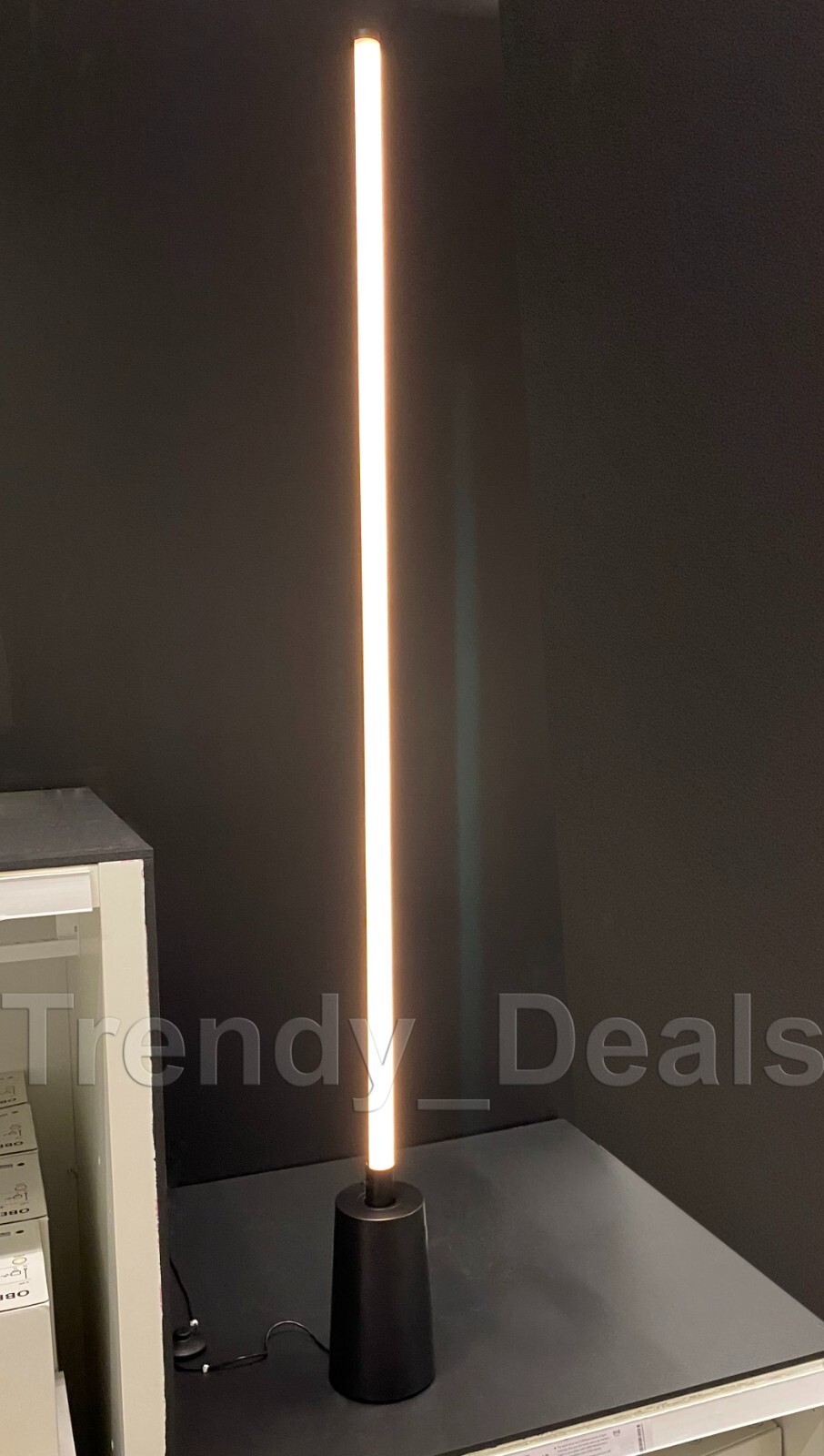 Ikea x Swedish House Mafia OBEGRÄNSAD OBEGRANSAD LED Floor Lamp, Black LIMITED