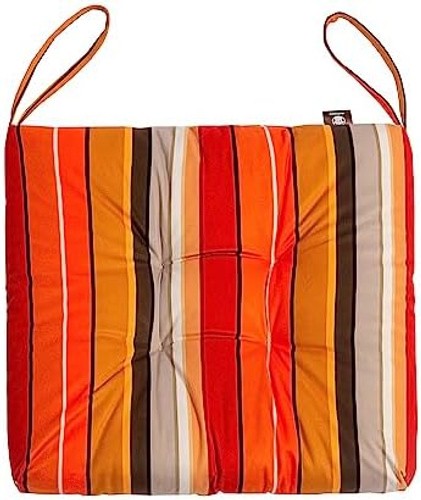2-Pack Outdoor/Indoor Wicker Patio Seat Cushion Pad with Ties – Dining Chair …
