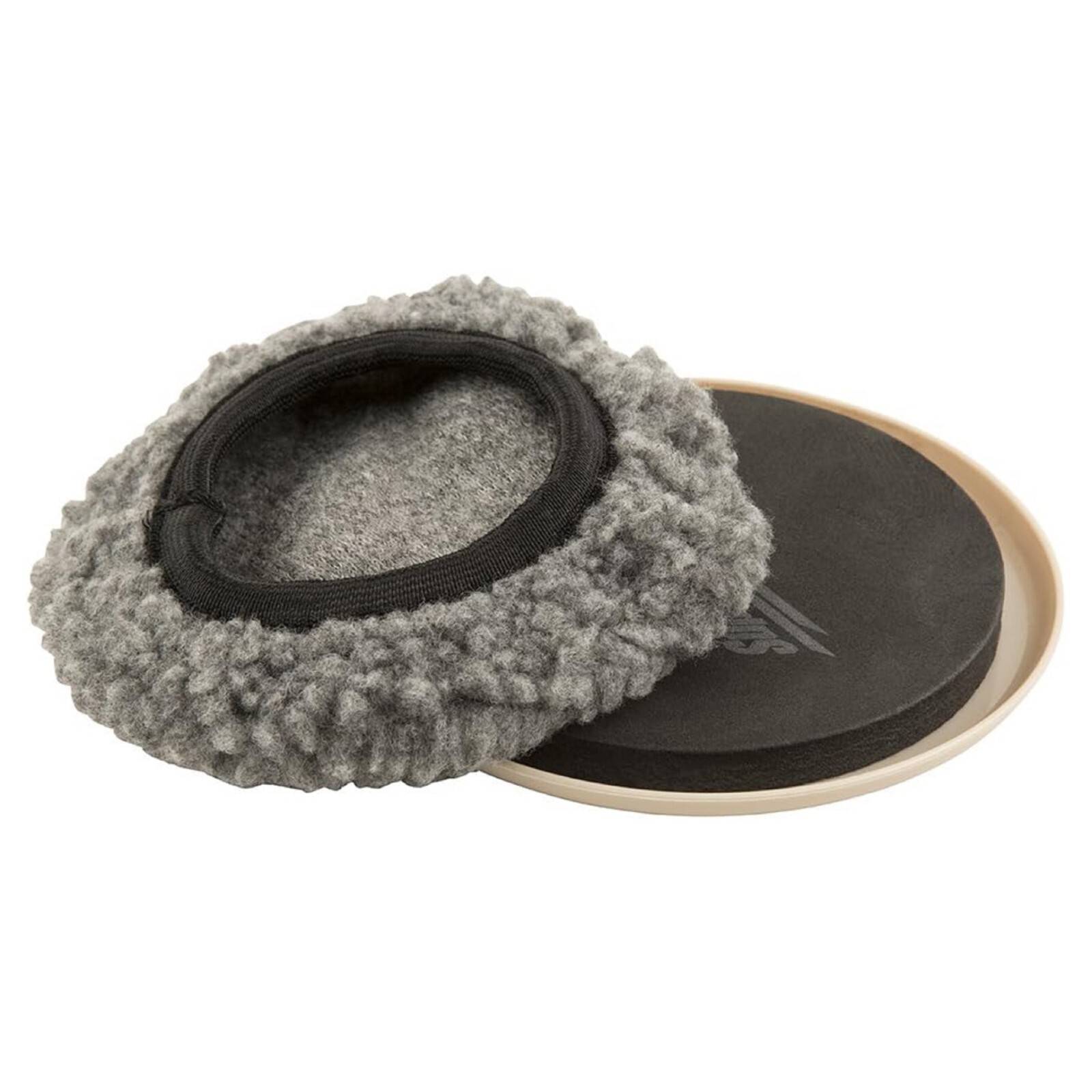 4 Super Sliders 5″ Reusable 2-In-1 Furniture Carpet Sliders with Hardwood Socks