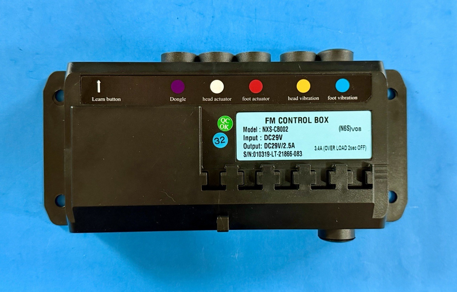 FM Control Box NXS-CB002 (N6S) – RIZE, Customatic, Privia, & TempurPedic Beds