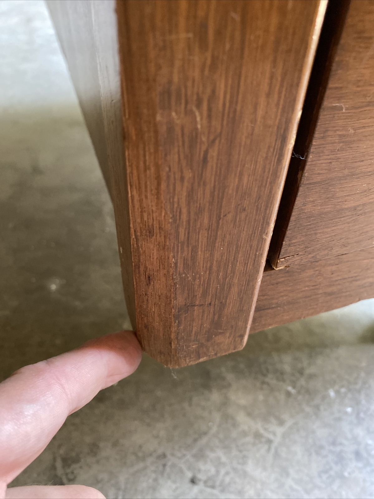 Vintage 60s 70s INDIANA DESK Co. *No Key *See Description *Local Pickup Only