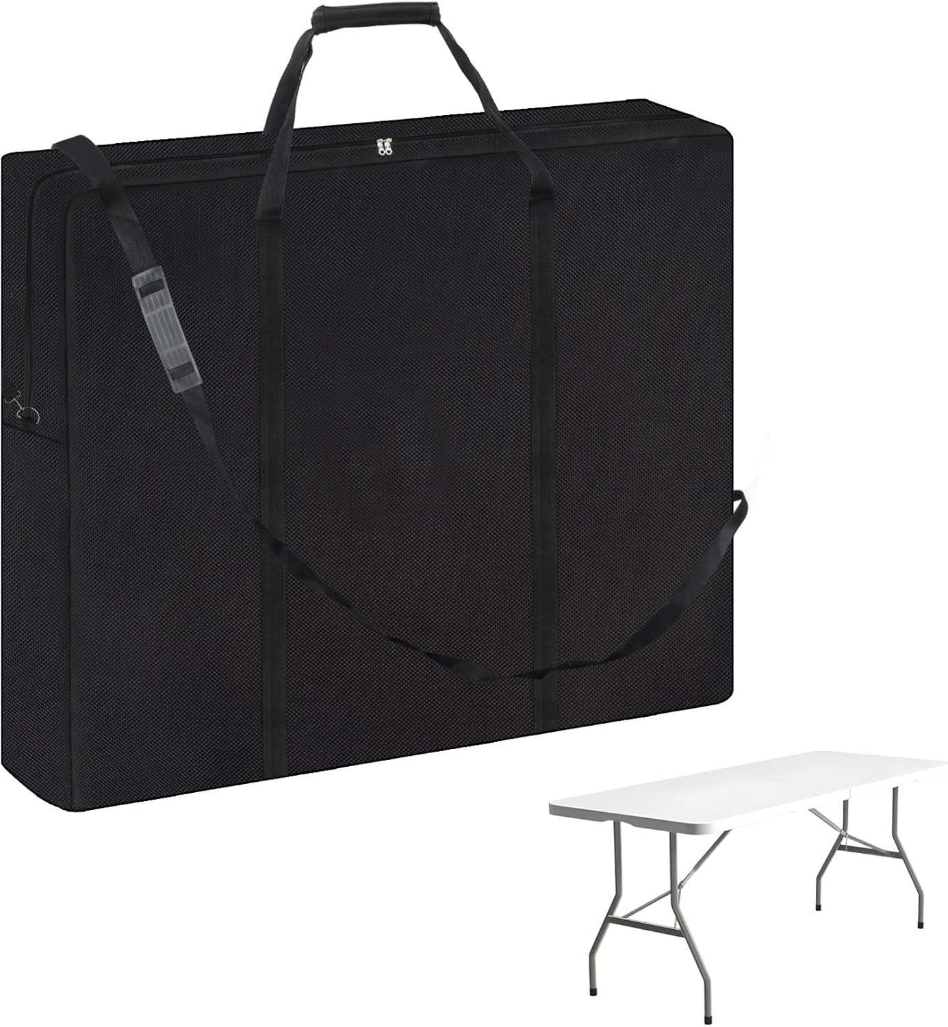 6Ft Folding Table Storage Bag, Waterproof Heavy Duty 600D Large Carrying Bag …