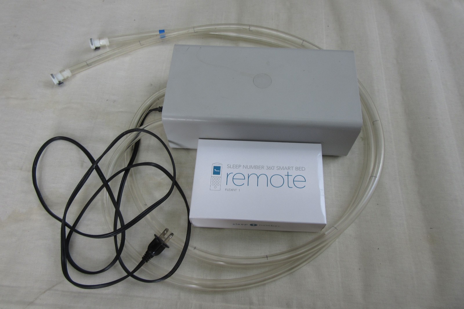Sleep Number Air Bed Pump Dual Hose SIQ0300SEDR & BRAND NEW Wireless Remote