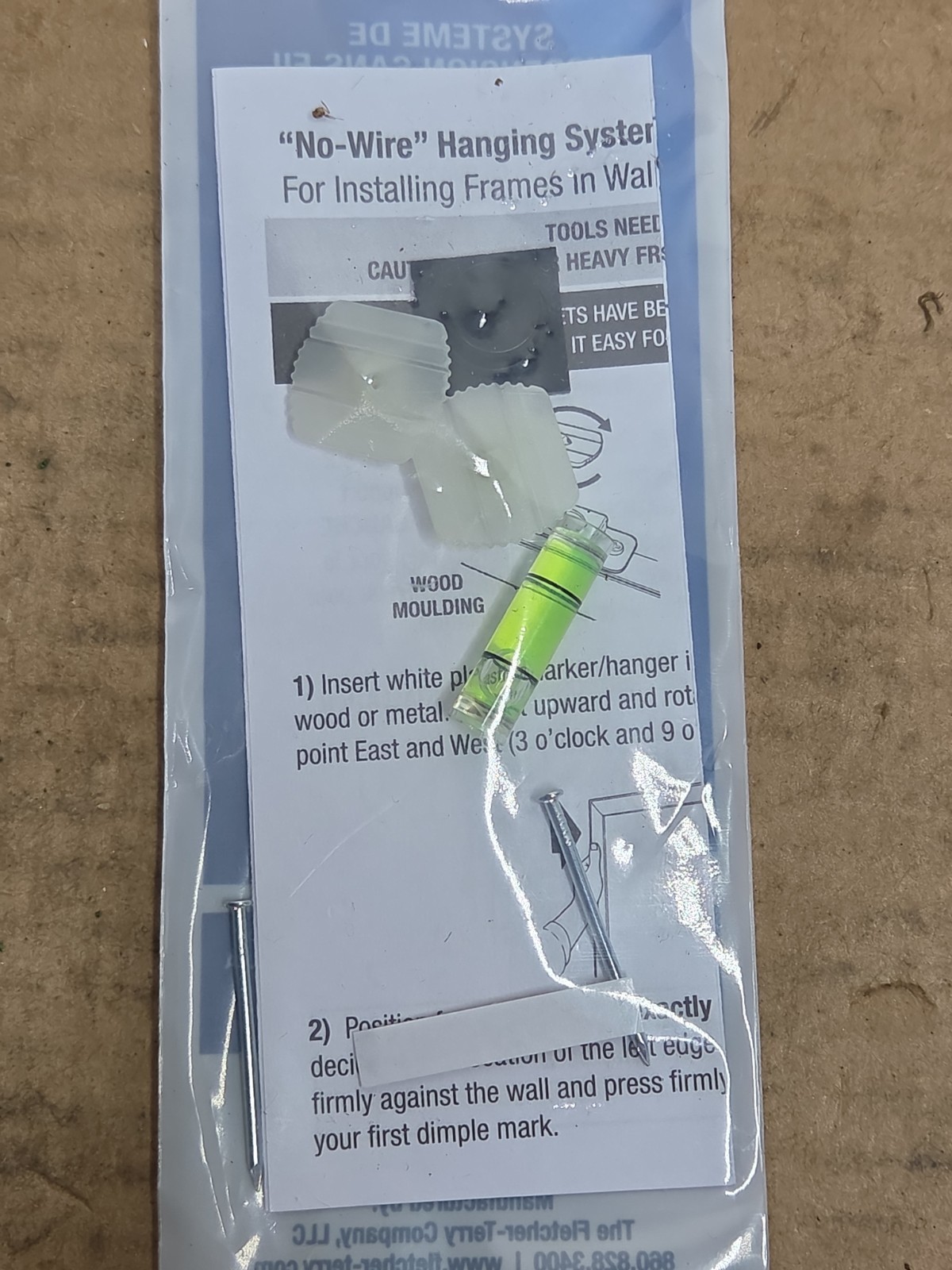 Qty: 50 Fletcher No Wire Hanging System Suspension Tools WALL SIDE ONLY